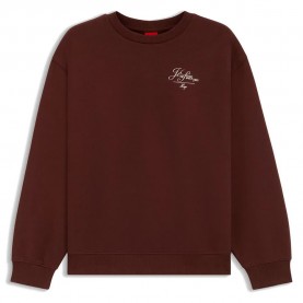 блуза,дамски,блузи,hugo,classic,5,10271273,01,sweatshirt,dark,brown,201,(brown)