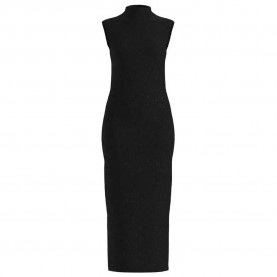 Рокля HUGO Naired 10275054 01 sleeveless dress - Black (Black 001) рокля,дамски,поли,и,рокли,hugo,naired,10275054,01,sleeveless,dress,black,(black,001)