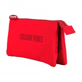 канцеларски,принадлежности,dohe,colour,vibes,pencil,case,red