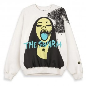 Блуза Grimey The Swarm DC Shoes X Raw Honey Vintage sweatshirt - Off White блуза,мъжки,пуловери,grimey,the,swarm,dc,shoes,x,raw,honey,vintage,sweatshirt,off,white