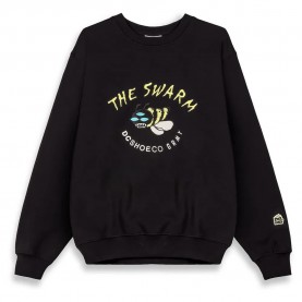 Блуза Grimey The Swarm DC Shoes X Vintage sweatshirt - Black блуза,мъжки,пуловери,grimey,the,swarm,dc,shoes,x,vintage,sweatshirt,black