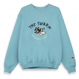 Блуза Grimey The Swarm DC Shoes X Vintage sweatshirt - Blue блуза,мъжки,пуловери,grimey,the,swarm,dc,shoes,x,vintage,sweatshirt,blue