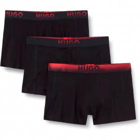 боксерки,мъжко,бельо,hugo,spray,10274463,01,boxers,3,units,black,(black,001)
