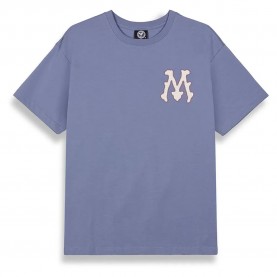 Тениска Grimey Mud´S The Residence Regular short sleeve T-shirt - Blue (Blue) тениска,мъжки,тениски,дамски,тениски,grimey,mud´s,the,residence,regular,short,sleeve,t,shirt,blue,(blue)