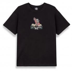 Тениска Grimey Race War Regular short sleeve T-shirt - Black (Black) тениска,мъжки,тениски,дамски,тениски,grimey,race,war,regular,short,sleeve,t,shirt,black,(black)