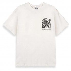 Тениска Grimey Sampans Regular short sleeve T-shirt - Beige (Off White) тениска,мъжки,тениски,дамски,тениски,grimey,sampans,regular,short,sleeve,t,shirt,beige,(off,white)