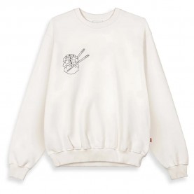 Блуза Grimey Sampans Vintage Crewneck sweatshirt - Beige (Off White) блуза,мъжки,пуловери,дамски,пуловери,grimey,sampans,vintage,crewneck,sweatshirt,beige,(off,white)
