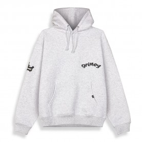 Суичър Grimey The Planet Regular hoodie - Grey (Sport Grey) суичър,мъжки,пуловери,дамски,пуловери,grimey,the,planet,regular,hoodie,grey,(sport,grey)