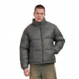 яке,мъжки,якета,karl,kani,small,signature,embossed,logo,puffer,jacket,grey