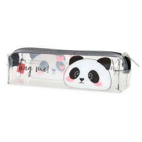 канцеларски,принадлежности,legami,panda,pencil,case,clear,(transparent)
