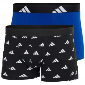 боксерки,мъжко,бельо,adidas,underwear,active,flex,cotton,boxers,2,units,bluee,black,p,(blue,black)