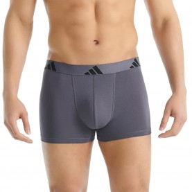боксерки,мъжко,бельо,adidas,active,flex,cotton,boxers,3,units,grey,(black,vio,al)