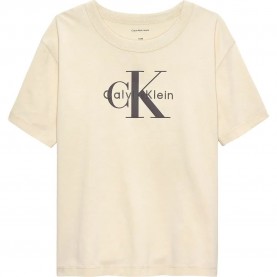 тениска,мъжки,тениски,дамски,тениски,calvin,klein,ib0ib02610,short,sleeve,t,shirt,beige,(whitecap,gray)