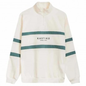 блуза,мъжки,пуловери,kaotiko,berwin,full,zip,sweatshirt,ivory,heura,(white)