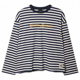 тениска,мъжки,тениски,kaotiko,cheers,darling,long,sleeve,t,shirt,stripes,navy,(blue)
