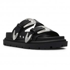 Сандали Steve madden Outcast sandals - Black (Black Leather) сандали,дамски,сандали,и,чехли,steve,madden,outcast,sandals,black,(black,leather)