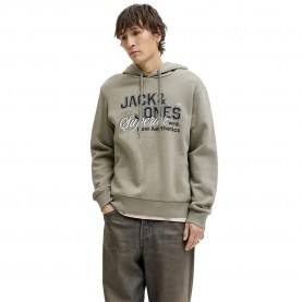 суичър,мъжки,пуловери,jack,&,jones,12279649,logo,2,colors,hoodie,beige,(vetiver)