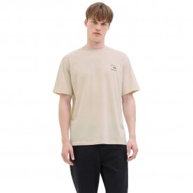 тениска,мъжки,тениски,jack,&,jones,botanic,short,sleeve,t,shirt,moonbeam,(beige)