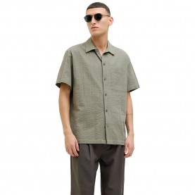 риза,с,къс,ръкав,мъжки,ризи,jack,&,jones,easton,seersucker,relaxed,fit,short,sleeve,shirt,vetiver,(green)