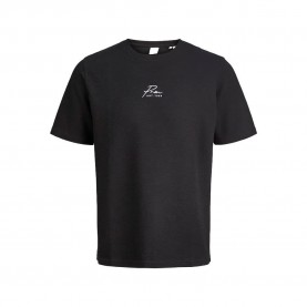 тениска,мъжки,тениски,jack,&,jones,franco,short,sleeve,t,shirt,black