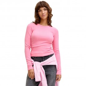 тениска,мъжки,тениски,дамски,тениски,jack,&,jones,freya,stretch,rib,jjxx,long,sleeve,t,shirt,pink,(morning,glory)