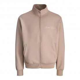 блуза,мъжки,пуловери,jack,&,jones,gen,full,zip,sweatshirt,mocha,meringue,(beige)
