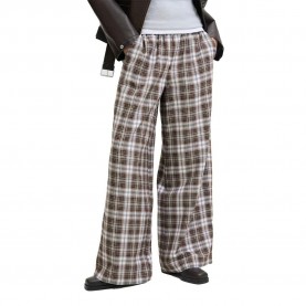 къси,панталони,дамски,панталони,jack,&,jones,hailey,flannel,jjxx,high,waist,shorts,seal,brown,detail,check,(brown)