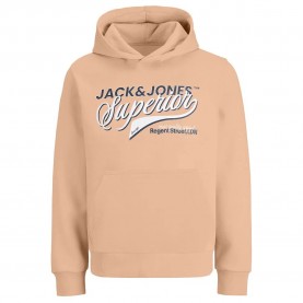 суичър,детски,блузи,jack,&,jones,logo,2,colors,hoodie,beige,(beach,sand)