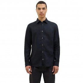 риза,с,дълъг,ръкав,мъжки,ризи,jack,&,jones,loui,linen,long,sleeve,shirt,black