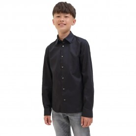 Риза с дълъг ръкав Jack & jones Nico long sleeve shirt - Black (Black) риза,с,дълъг,ръкав,детски,ризи,jack,&,jones,nico,long,sleeve,shirt,black,(black)