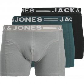 Боксерки Jack & jones Sense boxers 3 units - Multicolor (Weathervane / Atlantic Deep / Black) боксерки,мъжко,бельо,jack,&,jones,sense,boxers,3,units,multicolor,(weathervane,atlantic,deep,black)