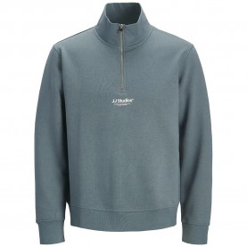 Блуза Jack & jones Soho half zip sweatshirt - Grey (Blue Mirage) блуза,детски,блузи,jack,&,jones,soho,half,zip,sweatshirt,grey,(blue,mirage)