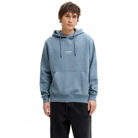 Суичър Jack & jones Soho hoodie - Blue (Blue Mirage) суичър,мъжки,пуловери,jack,&,jones,soho,hoodie,blue,(blue,mirage)