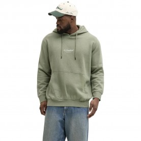 Суичър Jack & jones Soho Plus Size hoodie - Green (Vetiver) суичър,мъжки,пуловери,jack,&,jones,soho,plus,size,hoodie,green,(vetiver)