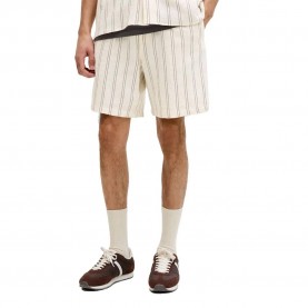 Къси панталони Jack & jones ST Jaiden Coba Striped Jogger Regular shorts - Beige (Antique White / Detail Stripes) къси,панталони,мъжки,панталони,дамски,панталони,jack,&,jones,st,jaiden,coba,striped,jogger,regular,shorts,beige,(antique,white,detail,stripes)