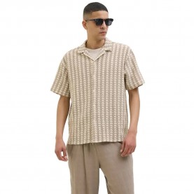 риза,с,къс,ръкав,мъжки,ризи,jack,&,jones,summer,luke,texture,resort,short,sleeve,shirt,mocha,meringue,pattern,triangle,(beige)