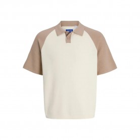 блуза,мъжки,пуловери,jack,&,jones,summer,raglan,short,sleeve,sweater,sea,salt,detail,mocha,meringue,(beige)