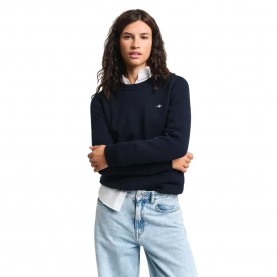 блуза,дамски,пуловери,дамски,плетени,дрехи,gant,4800200,sweater,evening,blue,(blue)