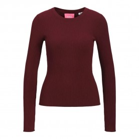 блуза,дамски,пуловери,дамски,плетени,дрехи,jack,&,jones,jodi,tight,jjxx,sweater,cabernet,(red)