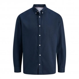 риза,с,дълъг,ръкав,мъжки,ризи,jack,&,jones,oxford,detail,long,sleeve,shirt,navy,(blue)