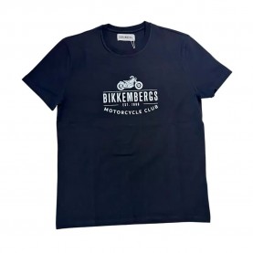 тениска,мъжки,тениски,bikkembergs,bmt1211,short,sleeve,t,shirt,blue,(black)