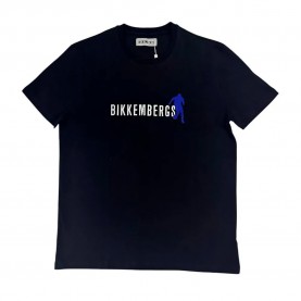 тениска,мъжки,тениски,bikkembergs,bmt1237,short,sleeve,t,shirt,black,(black)