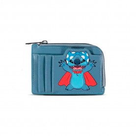Difuzed Lilo & Stitch Stitch Super Hero wallet - Blue / White портфейли,и,портмонета,difuzed,lilo,&,stitch,stitch,super,hero,wallet,blue,white