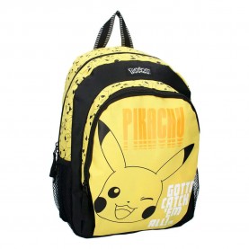 Раница Vadobag Pokémon High Voltage Backpack 35 cm - Yellow (Multicolor) раница,раници,vadobag,pokémon,high,voltage,backpack,35,cm,yellow,(multicolor)