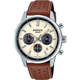 Часовник Casio EFR-575L-7AEF watch - Brown (Brown / Cream) часовник,часовници,casio,efr,575l,7aef,watch,brown,(brown,cream)