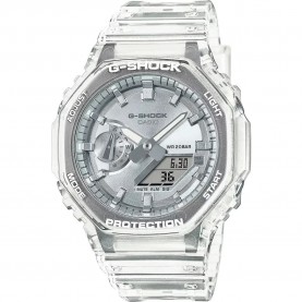 Часовник Casio GA-2100 watch - Silver (White / Silver Grey) часовник,часовници,casio,ga,2100,watch,silver,(white,silver,grey)