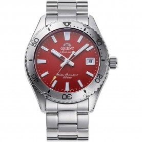 часовник,часовници,orient,watches,mako,40mm,watch,stone,grey,carmine,red,(silver)