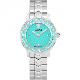 Часовник Versace VEUCA0324 woman watch - Silver (Silver Grey / Light Blue) часовник,часовници,versace,veuca0324,woman,watch,silver,(silver,grey,light,blue)