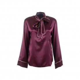 дамски,блузи,дамски,ризи,dolce,&,gabbana,738483,long,sleeve,blouse,maroon,(purple)