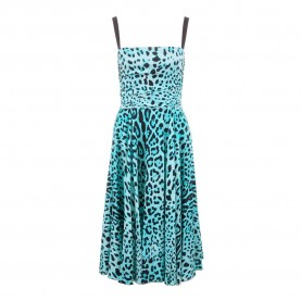 Рокля Dolce & gabbana 746250 sleeveless midi dress - Light Blue (Blue) рокля,дамски,поли,и,рокли,dolce,&,gabbana,746250,sleeveless,midi,dress,light,blue,(blue)
